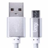 [ SIÊU RẺ ] CÁP DÙ SIÊU BỀN SẠC NHANH BAGI CỔNG MICRO USB ( MÀU BẠC )