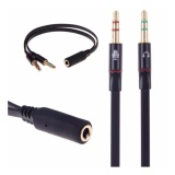 Cáp gộp Audio và Micro 3.5mm