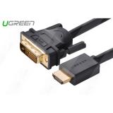 Cáp HDMI To DVI 24+1 dài 10m Ugreen 10138