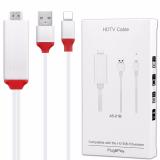 Cáp kết nối  tín hiệu từ Iphone ra Tivi A5-01 cho iPhone (Trắng)