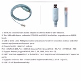 Cáp lập trình Console USB to RJ45