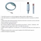 Cáp lập trình Console USB to RJ45