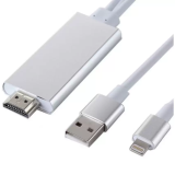 HDMI Cable for Android Ios Iphone/Ipad Phones, 2m Long, Transmits High-Quality Video Signals at a Low Price