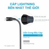 Cáp Lightning Anker Powerline+ cho iPhone/iPad - Dài 1,8m (Đen) - Phụ Kiện Vàng