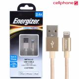Cáp Lightning Energizer Metallic ALUMINUM 1.2m (Vàng đồng) - Hãng phân phối chính thức