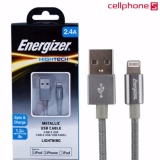 Cáp Lightning Energizer Metallic ALUMINUM 1.2m (Xám) - Hãng phân phối chính thức