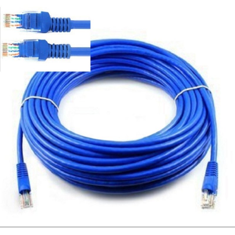 Bảng giá Cáp mạng internet/mạng LAN Cat 5E 10m, 2 đầu bấm sẵn (TD) Phong Vũ