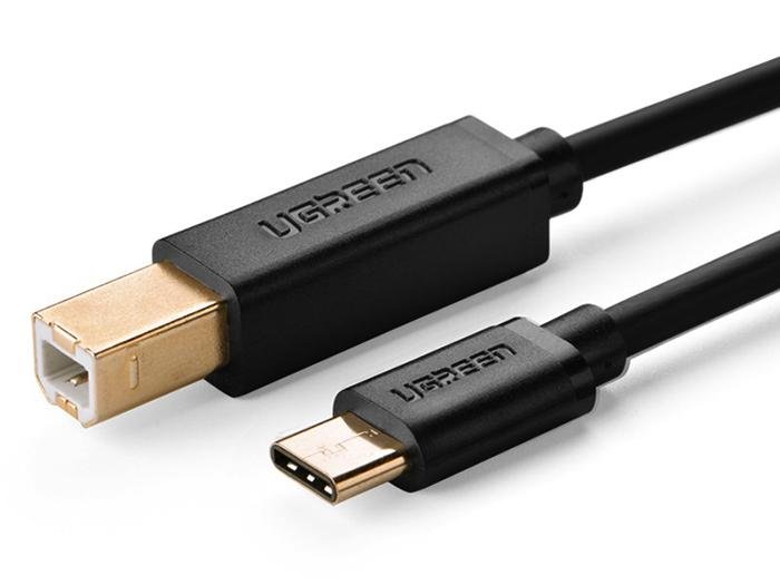 Cáp máy in USB Type C 5M Ugreen 30183 (Đen)