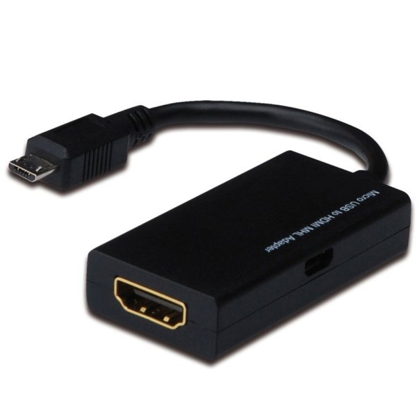 Cáp MHL chuyển Micro USB to HDMI (Đen)