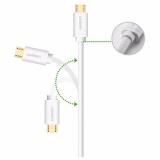 Cáp Micro USB dài 1m Ugreen 10848 màu trắng
