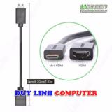 Cáp nối dài Mini HDMI to HDMI 20cm Ugreen 20137