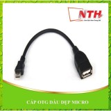 Cáp otg dầu dẹp micro loại tốt