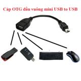 Cáp otg đầu vuông mini usb to usb