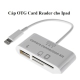 Cáp OTG Lightning hỗ trợ đọc thẻ nhớ cho Ipad