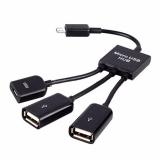 Cáp OTG ra OTG + 02 USB 2.0