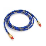 Cáp quang âm thanh Toslink Optical (Xanh Phối Vàng)