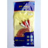 Cáp AV Audio Amply 4 Đầu Bông Sen RCA 1.5m