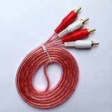 Cáp AV Audio Amply 4 Đầu Bông Sen RCA 1.5m