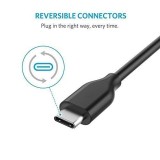 Cáp sạc ANKER Powerline từ USB-C sang USB-C 0.9M (Đen)