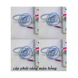Cáp sạc dạ quang cho iPhone iPad iPod có đèn LED hình mặt cười