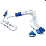 Cáp sạc điện thoại 4 đầu đa năng dài(White)