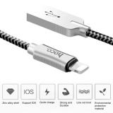 Cáp sạc Lightning dây dù dài 1,2m Hoco U10