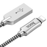 Cáp sạc Lightning dây dù dài 1,2m Hoco U10