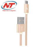 Cáp sạc microUSB Hoco X2 cho Android - dài 1m (Vàng) - Hãng phân phối chính thức