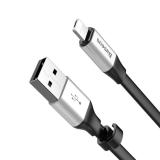 Cáp sạc nhanh 2A đa năng Baseus dành cho Android và IOS 120cm cực bền (Bạc)