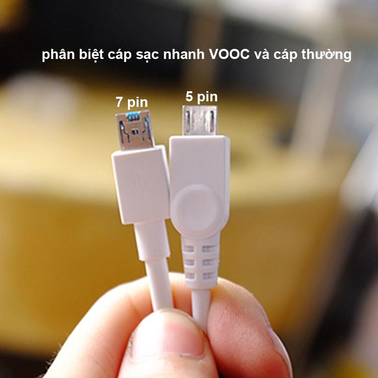 Cáp sạc nhanh VOOC cho Oppo F1 Plus