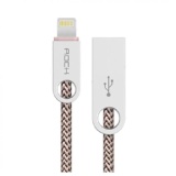 Cáp sạc Rock dây dù siêu bèn chân Lightning cho iPhone/iPad