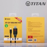 Cáp Sạc Thông Minh TITAN Tự Ngắt Cho Android