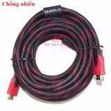 Cáp tín hiệu HDMI chống nhiễu dài 10m VS - loại tròn dày