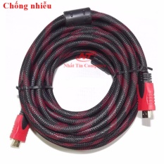 BÁO GIÁ Cáp Tín Hiệu 2mkablo | Shopee Lazada Sendo Tiki mới nhất 76 Cáp tín hiệu HDMI chống nhiễu dài 10m VS - loại tròn dày (đen) - Nhất Tín Computer