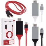 Cáp Type C to HDMI USB 3.1 to HDMI 4K cho S8/S8 plus, Macbook (Đỏ)