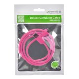 Cáp Ugreen sạc Micro-USB 2.0 gold-plated 0.5M (Hồng)