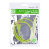Cáp Ugreen sạc Micro-USB 2.0 gold-plated 0.5M (Xanh Lá)