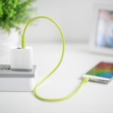 Cáp Ugreen sạc Micro-USB 2.0 gold-plated 1 M (Xanh Lá)