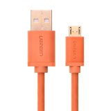 Cáp Ugreen sạc Micro-USB 2.0 gold-plated 1M (Cam) 10864