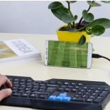 Cáp USB 2.0 Type C OTG cao cấp lõi thuần đồng Vention VAS-A41-B010 0.1m (Đen)