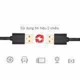 Cáp USB 2 đầu dương 1 mét UGREEN 10309 (màu đen)