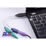 Cáp USB 2.0 To PS/2 Cho Phím Chuột UGREEN 20219
