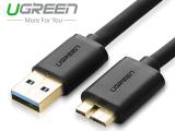 Cáp chuyển USB 3.0 sang Micro B 0.5m Ugreen 10840 (Đen)