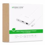 Cáp USB-C to HDMI + LAN + USB/USB-C 30440