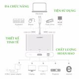 Cáp USB-C to HDMI + LAN + USB/USB-C 30440
