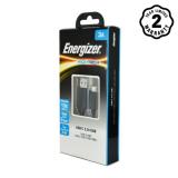 Cáp USB C3.0 Energizer Hightech 1 m C11C3AMGBK4 (Đen)