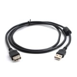 Dây cáp nối dài USB, 3m đen chống nhiễu