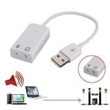 [HCM]Cáp USB ra Sound 7.1  (màu trắng )