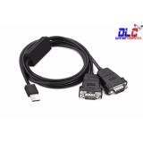 Cáp USB to 2 COM ( RS232 ) Ugreen 30769
