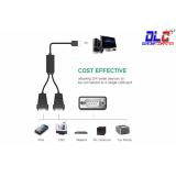 Cáp USB to 2 COM ( RS232 ) Ugreen 30769